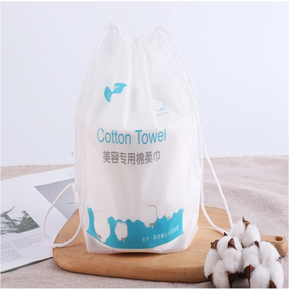 
Facial Towel Non-woven Wet Dry Portable Disposable Removable Makeup Remover Tissue Beauty Cleaning Towel for Girls 