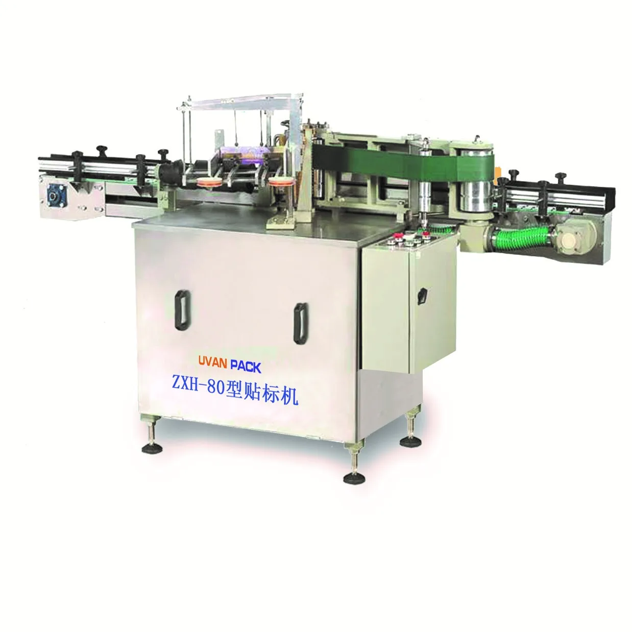 
ZXH-90 Shanghai manufacture automatic vinegar bottle cold wet glue paper label labeling machine 