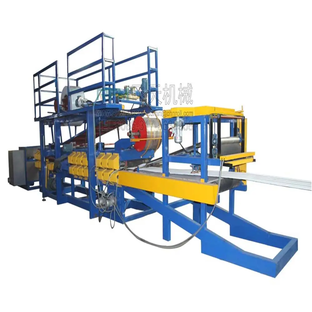 roofing wall used eps sandwich panel cold forming machine