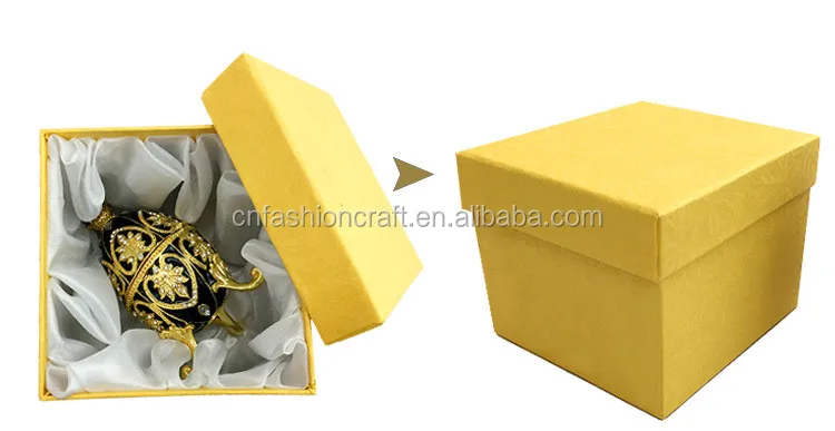 white color Egg Shape jewelry gift boxes Faberge egg/wedding gift Easter egg