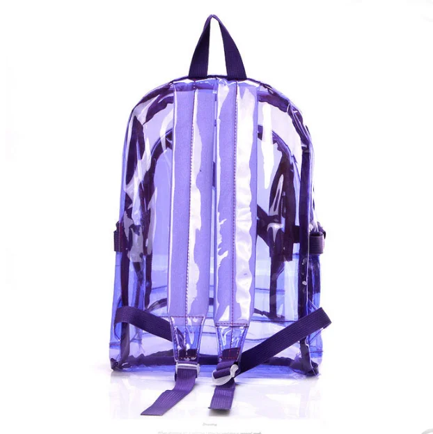 Cheap PVC Bag Plastic clear backpacks