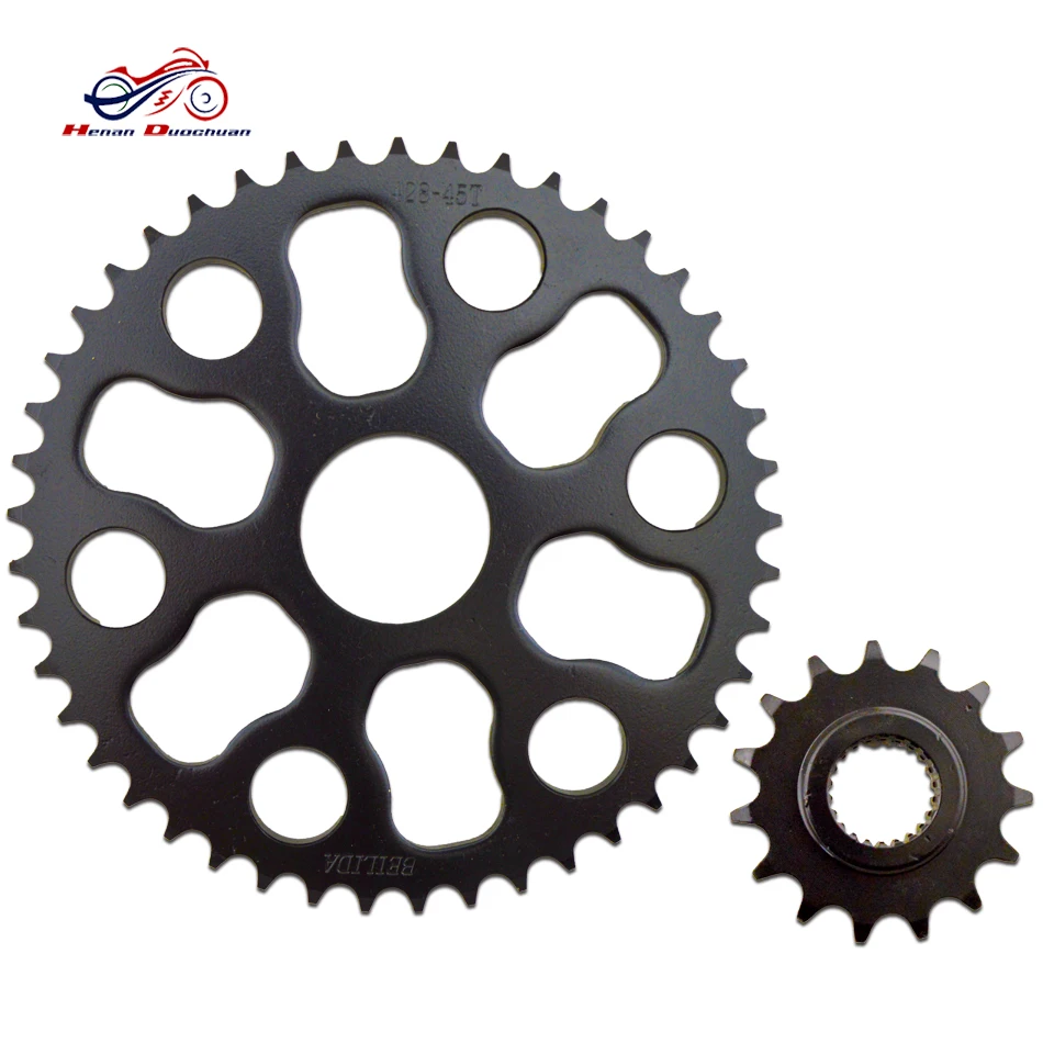 Внутренний маг мотоциклетные цепи и звездочки комплекты