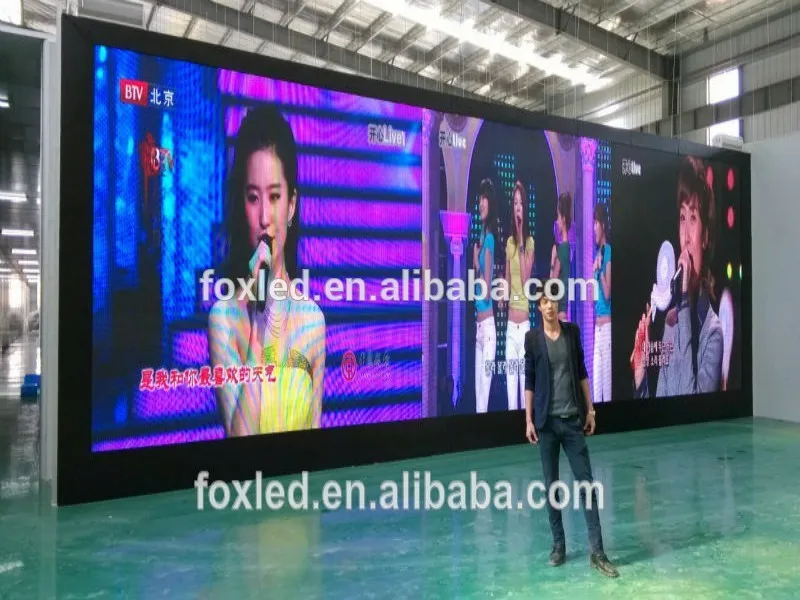 крытый smd аренды полноцветный светодиодный экран ce и стабильностью