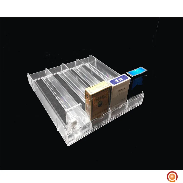 
Vending machine beverage shelf pusher and divider system for sale 