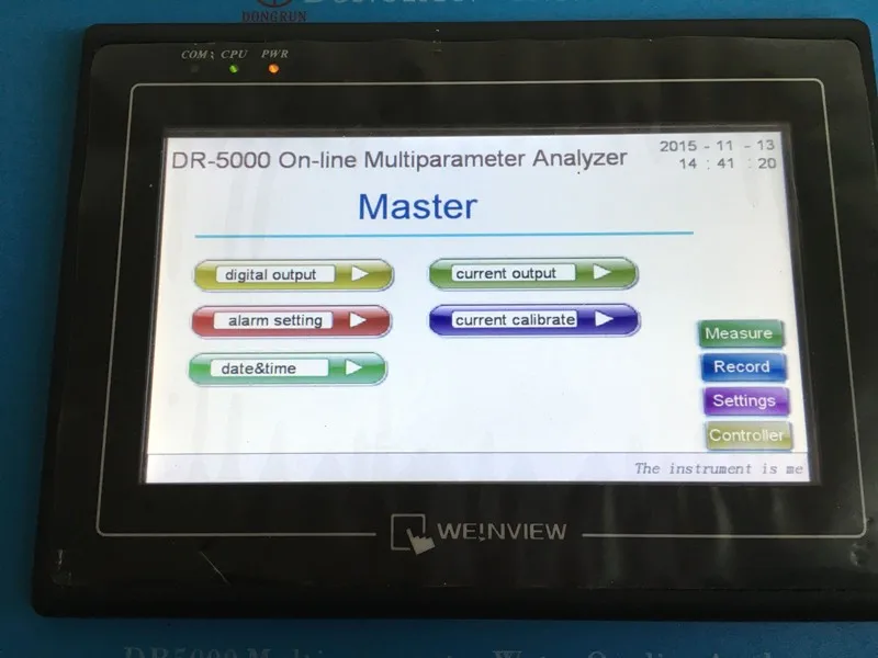  DR5000 многопараметрический рН в стиральной машине EC CL восстановительного потенциала концентрата эмульсии промышленного качества воды онлайн анализатор контроллер измеритель