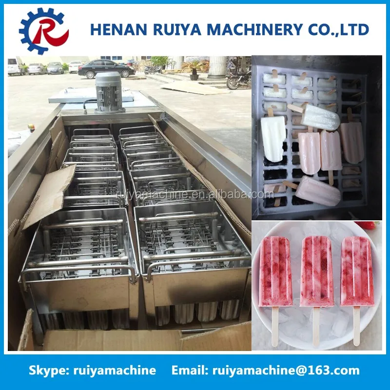 China alibaba supplier Pop ice lolly popsicle making machine