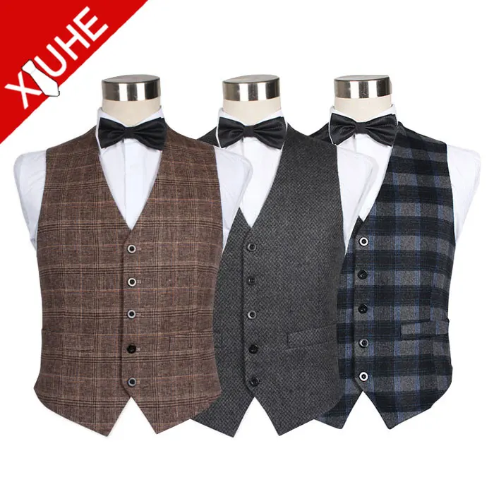 
Сделанный на заказ высококачественный теплый пакистанский шерстяной жилет для мужчин 