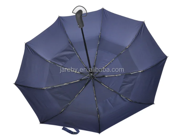 auto open close double layer umbrella windproof folding umbrella