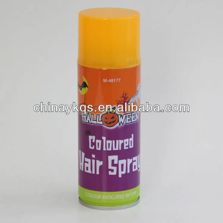 Цветной спрей для волос на Хэллоуин