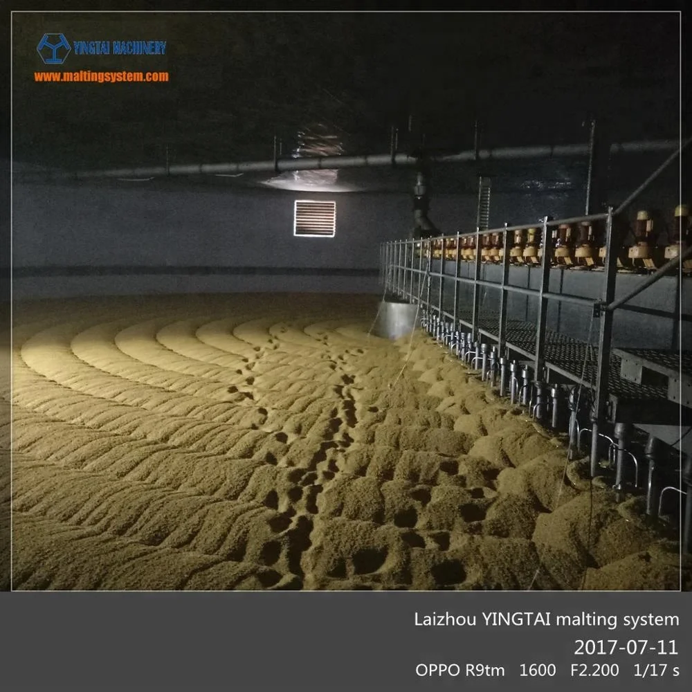 Barley Malt Germination Equipment for Tower Type Malting Technology