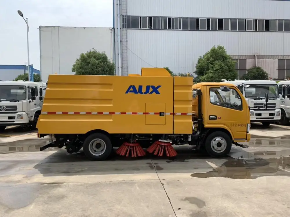  Небольшая Вакуумная уборочная машина марки dongfeng 5000 литров уличная