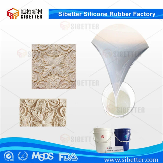 Addition Cure Liquid Silicone Rubber for Concrete Stamps Molding
