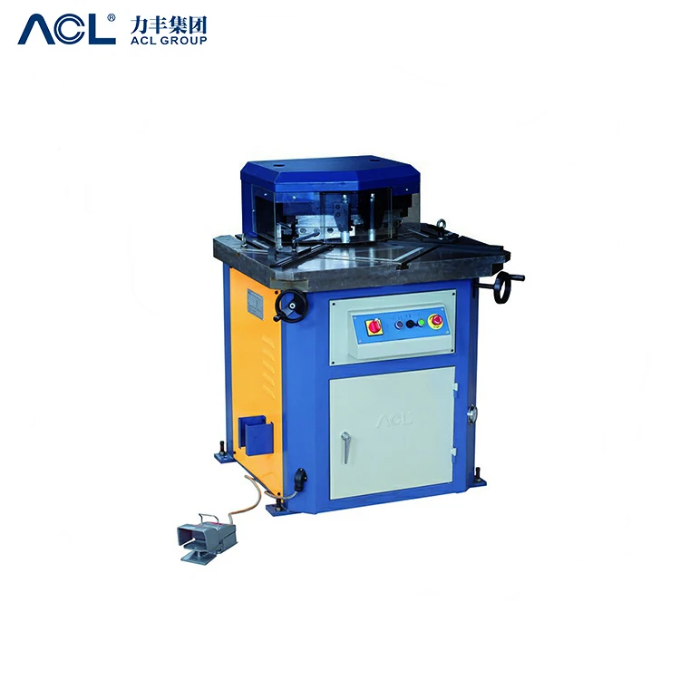 ACL Hydraulic metal plate sheets fixed angle corner notching cutting machine