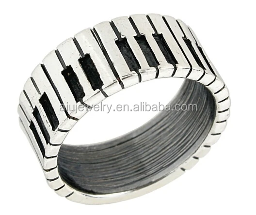 Новейшее весеннее серебряное кольцо для пианино 925