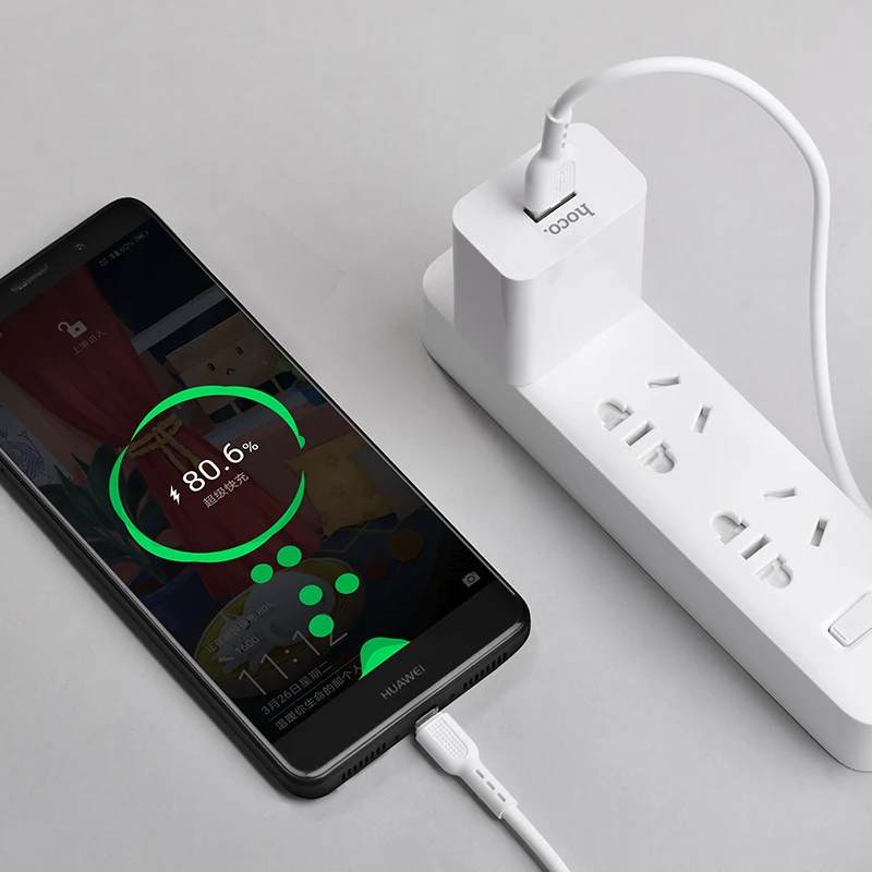 Hoco C65 Support SCP/FCP Charging Protocol US Plug Smart Fast Charger