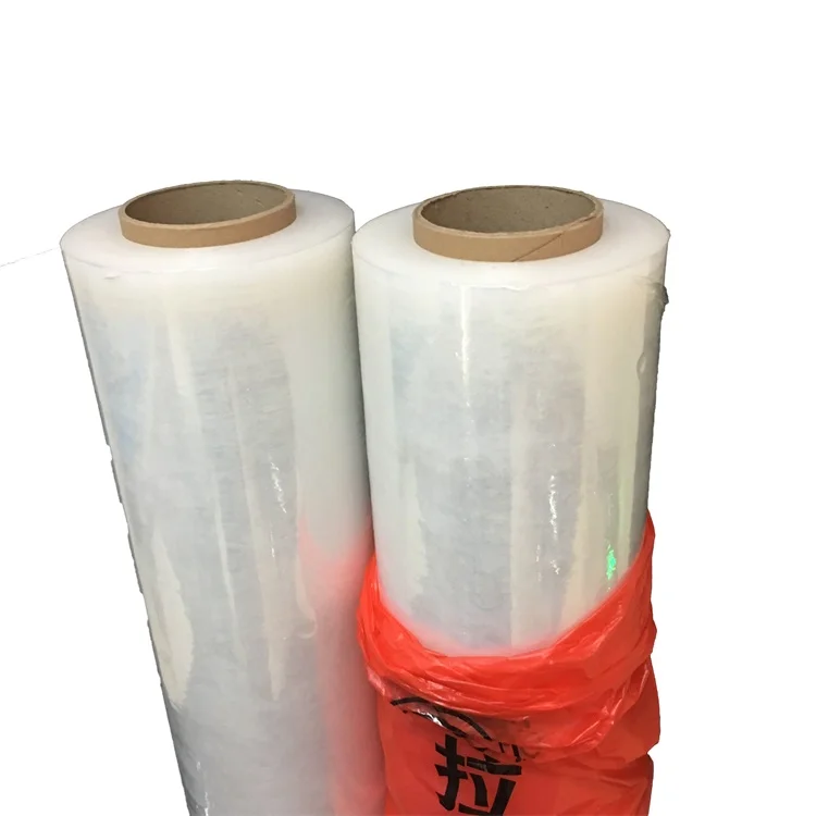 20mic clear LLDPE stretch film/Transparent Pallet PE Stretch Film/PE strech film Pallet shrink wrap stretch film