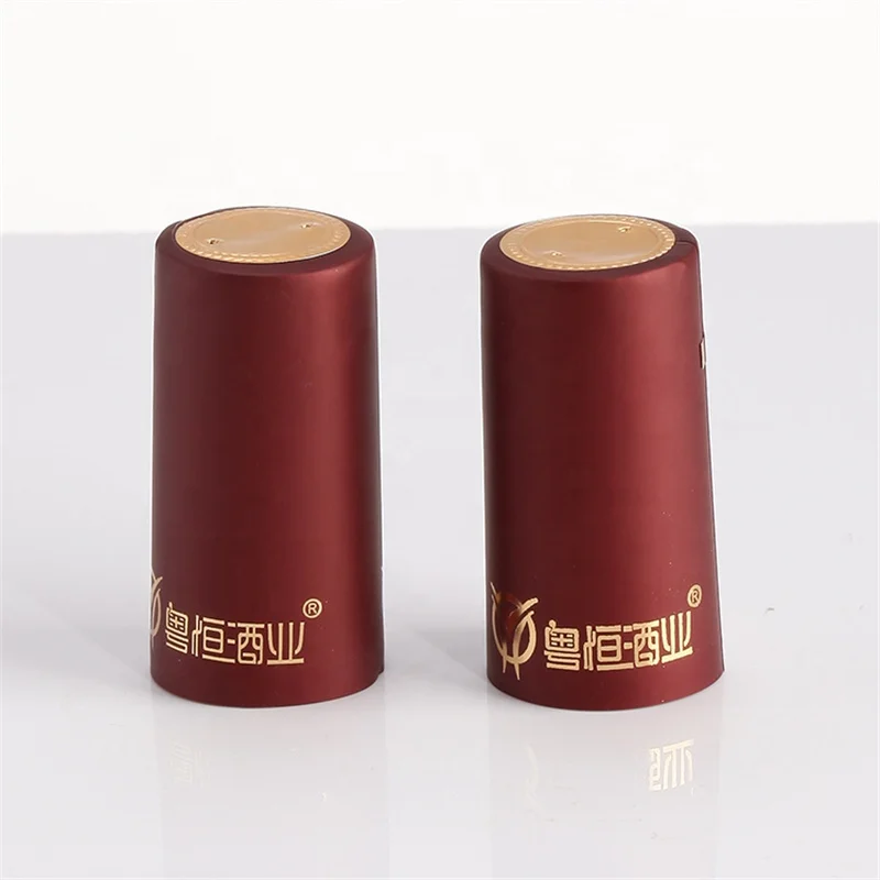 PVC Heat Shrinkable Film Wine Capsule, Plastic Shrink Sleeves
