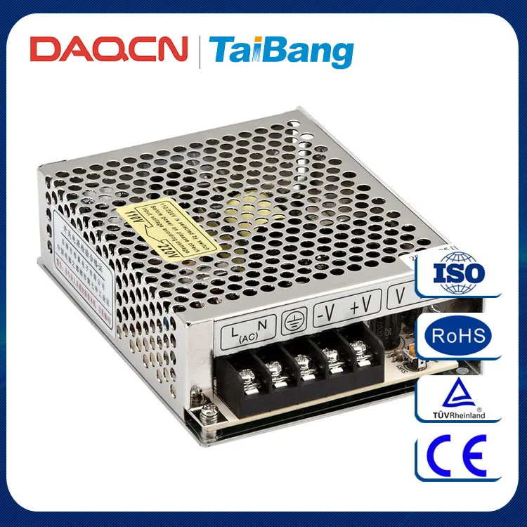 DAQCN Завод Оптовая S-35W 5 В 12 В 15 В 24 В Импульсный Источник Питания