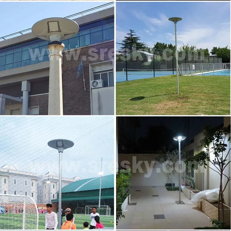 2020 Trending product outdoor round deco solar led garden light 20 watt solar street light