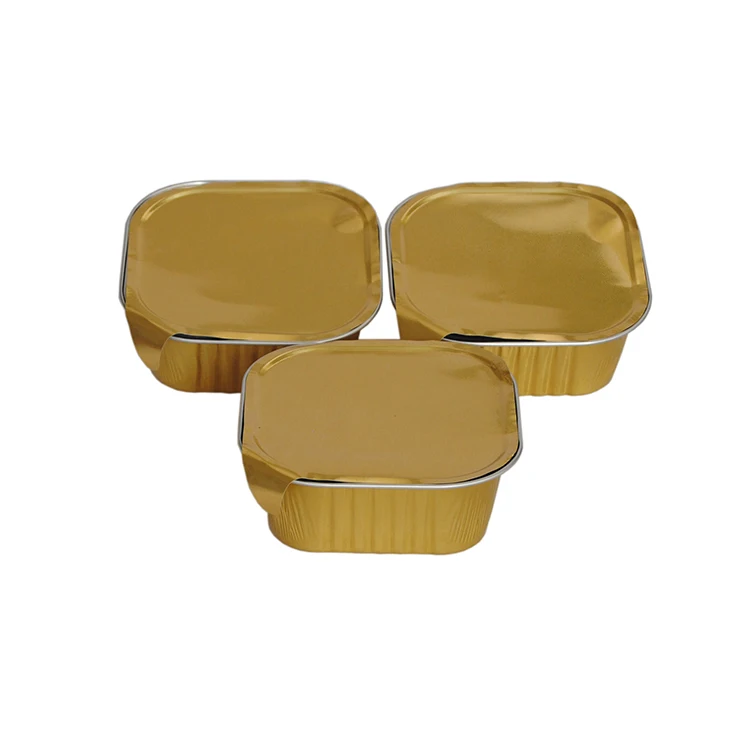 China suppliers smoothwall disposable aluminum foil container
