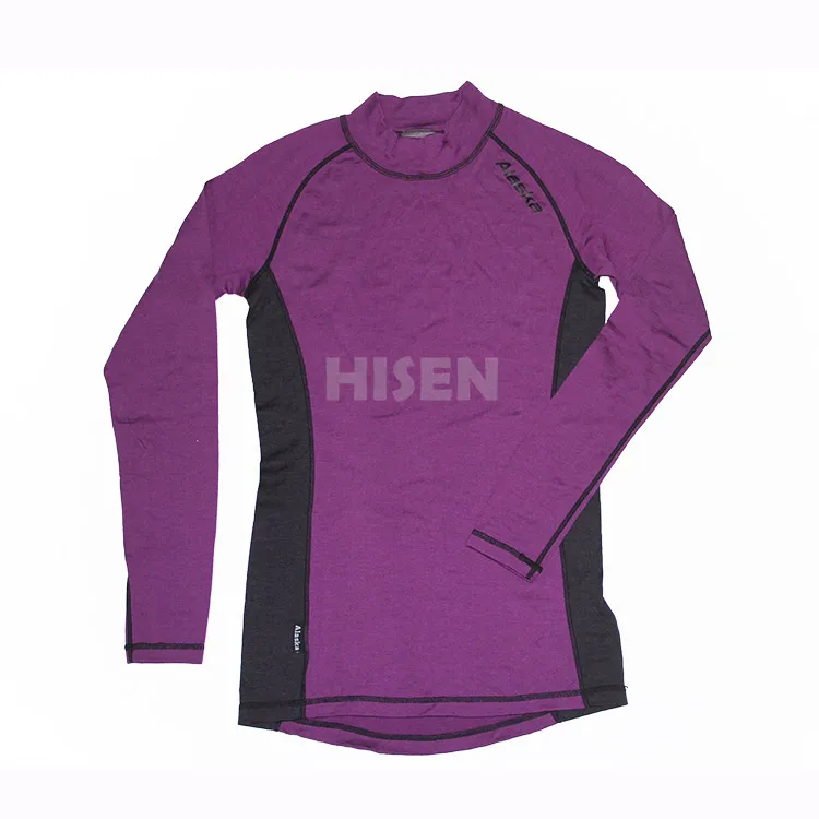 Wholesale custom seamless merino wool baselayer, plus size angora mens thermal merino wool underwear