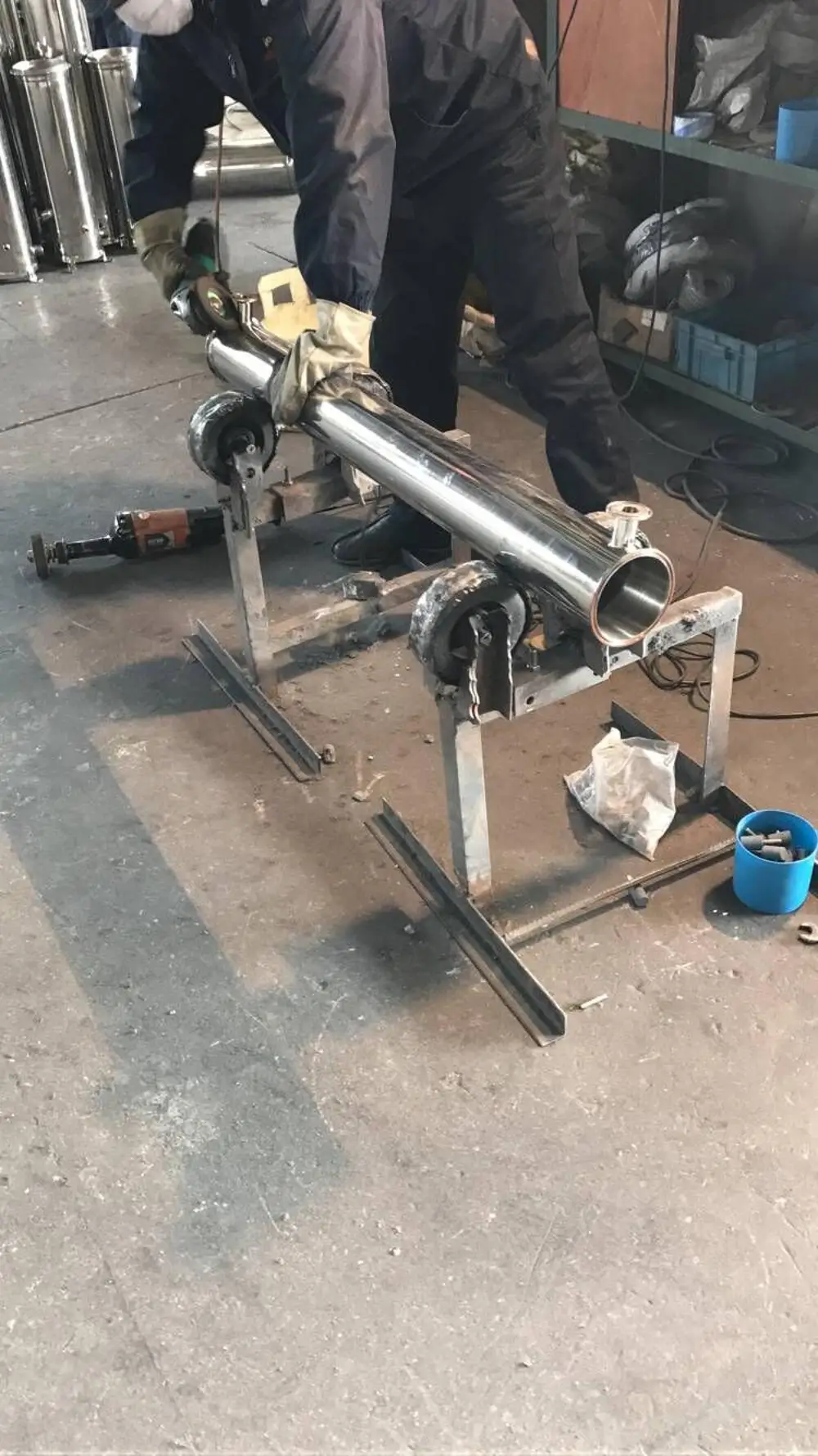 Stainless Steel UF 8080 Vessels On 8038 Elements