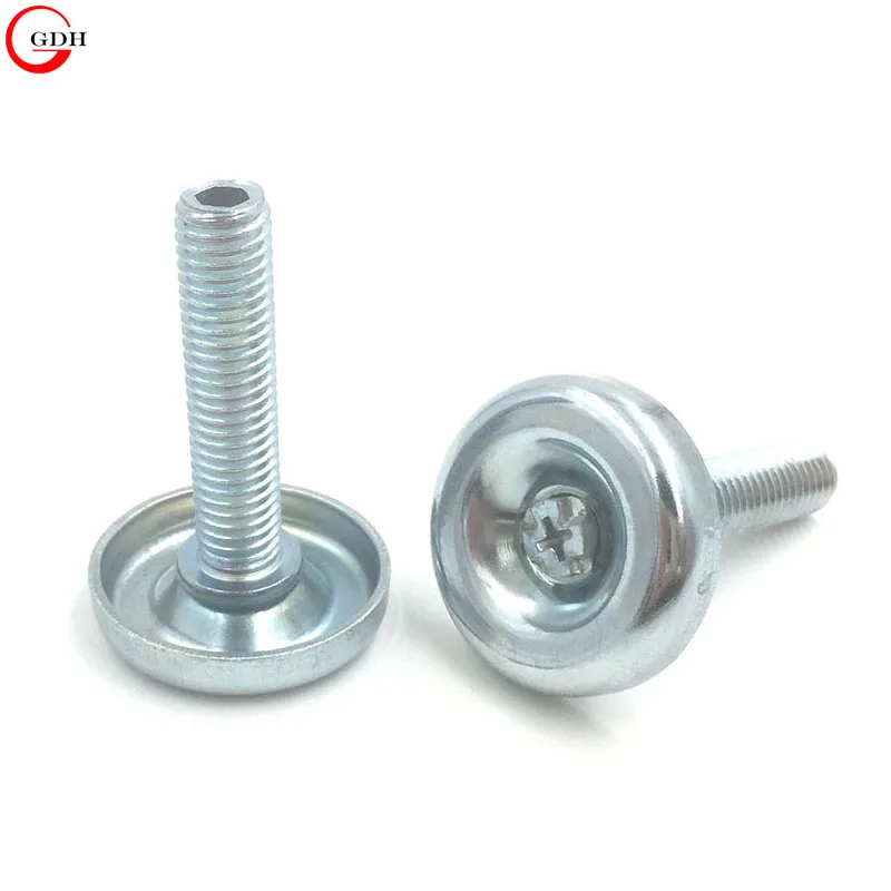 Adjustable screw in modern furniture feet