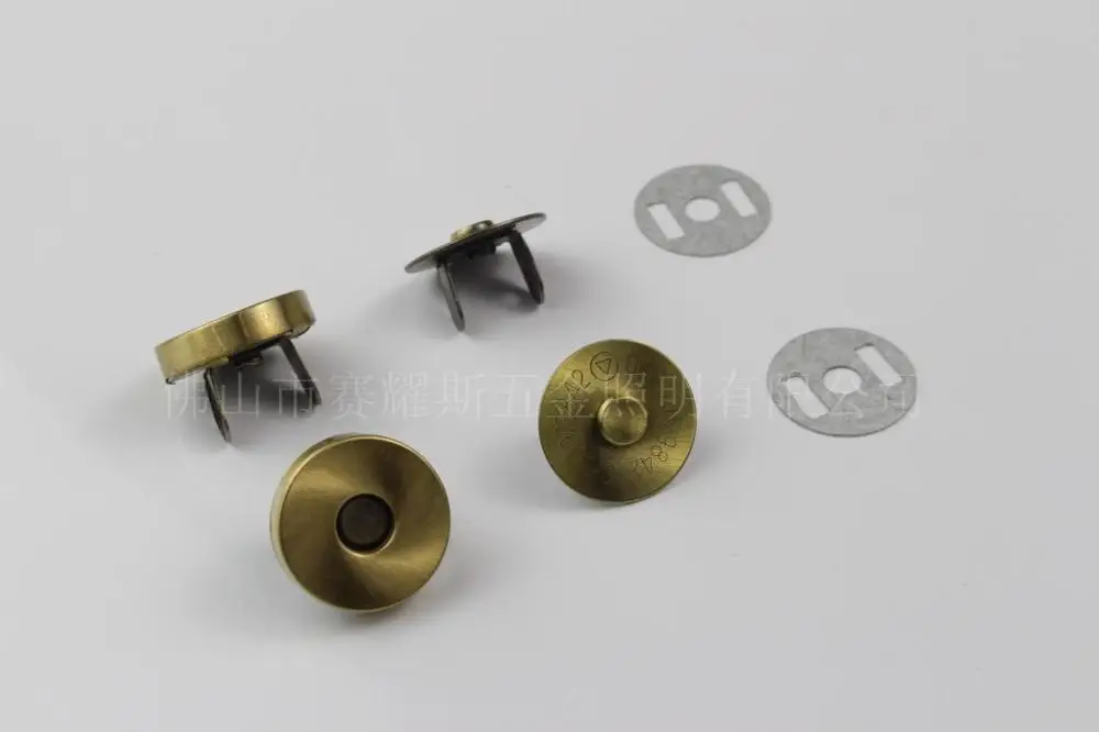 250set/box 10mm high quality Strong magnetic snaps button for leather handbag magnetic fasteners
