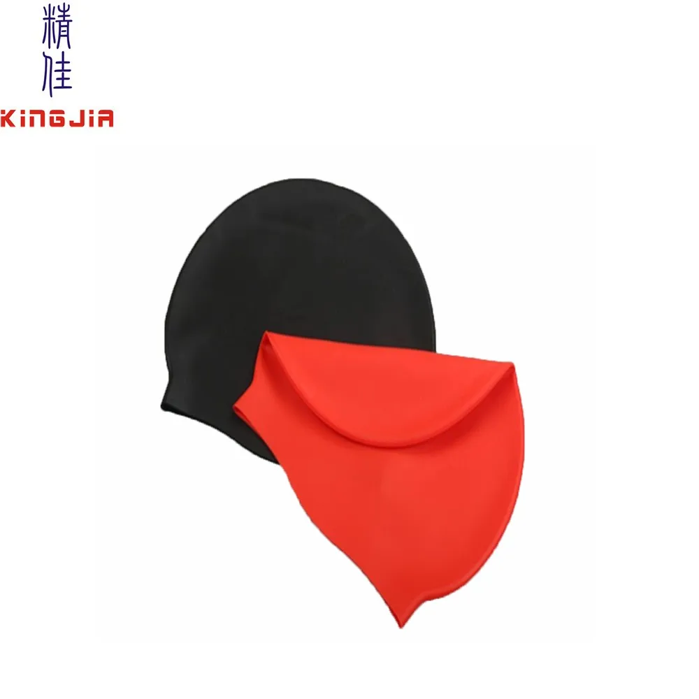 50g Silicone Swim Caps , Wig Caps For Making Wigs , Adult Funny Swim Cap