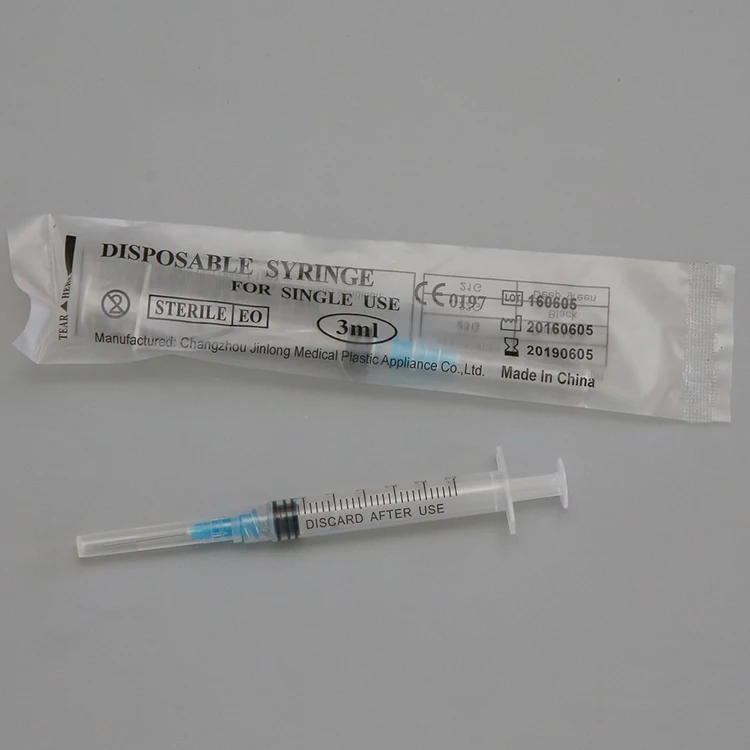 disposable hypodermic syringe with low price