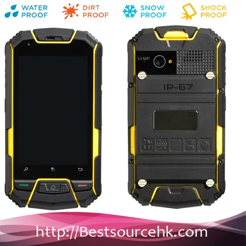 оригинальный бренд snopow m6 андроид 4.0 ips экран 512mb+4gb 3g умный прочный водонепроницаемый мобильный телефон