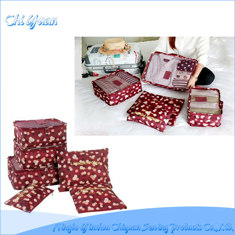 
Travel Shirts Shoes Accessories 7pcs A Set Luggage Packing Cubes Set 