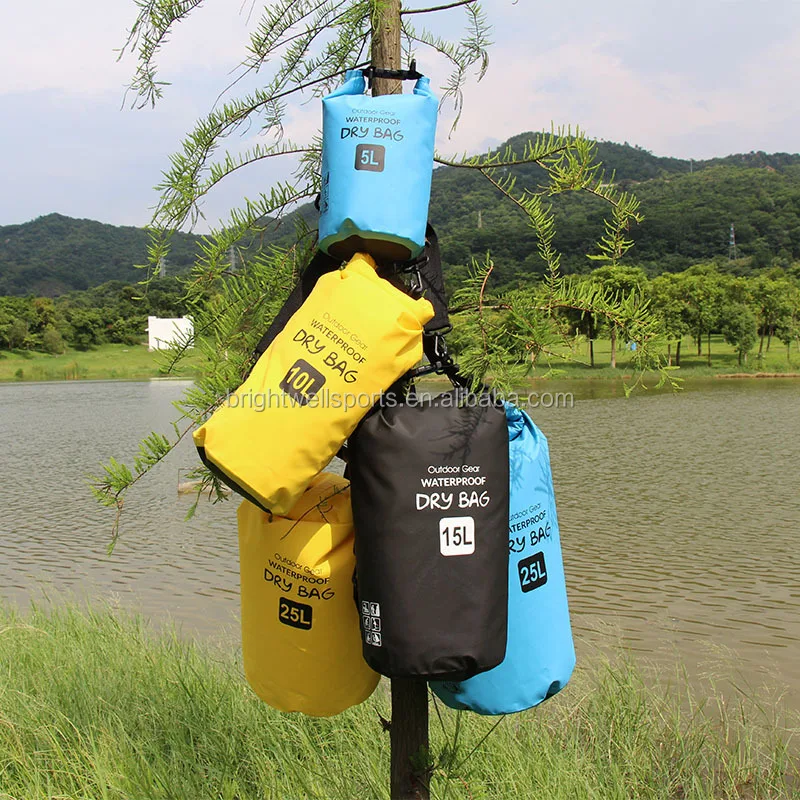 
Lightweight Water Proof Dry Sack Outdoor PVC Compression Dry Pack Bag 