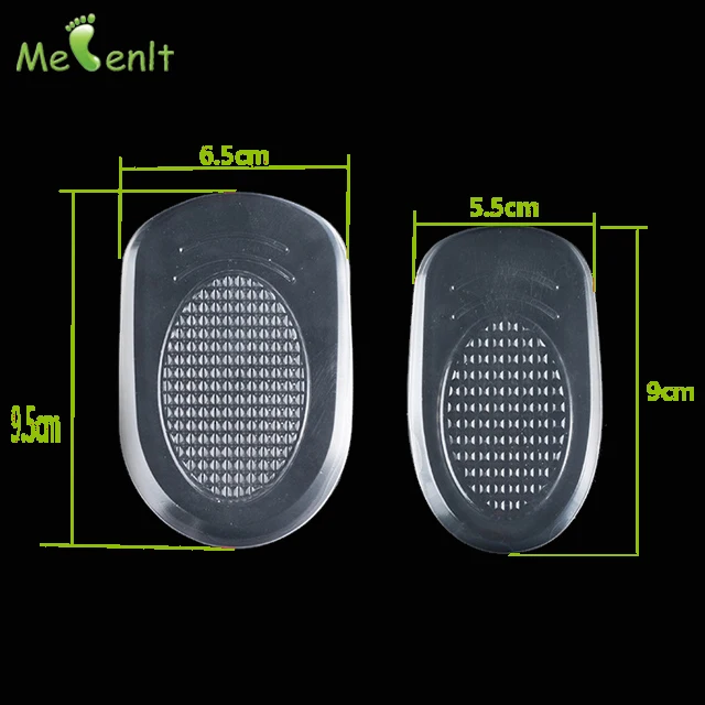 Bangni Comfortable Shock Absorption Shoe Pad Silicone Gel Heel Pad For Heel Protect