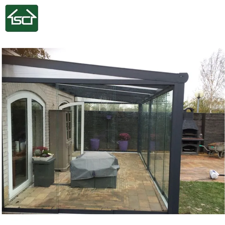 Aluminium Veranda with Polycarbonate Roof
