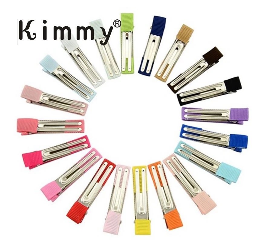 4.5cm Duckbill Hair Clips With Teeth DIY Crocodile Alligator Clips for DIY Hair Bows Double prong clip