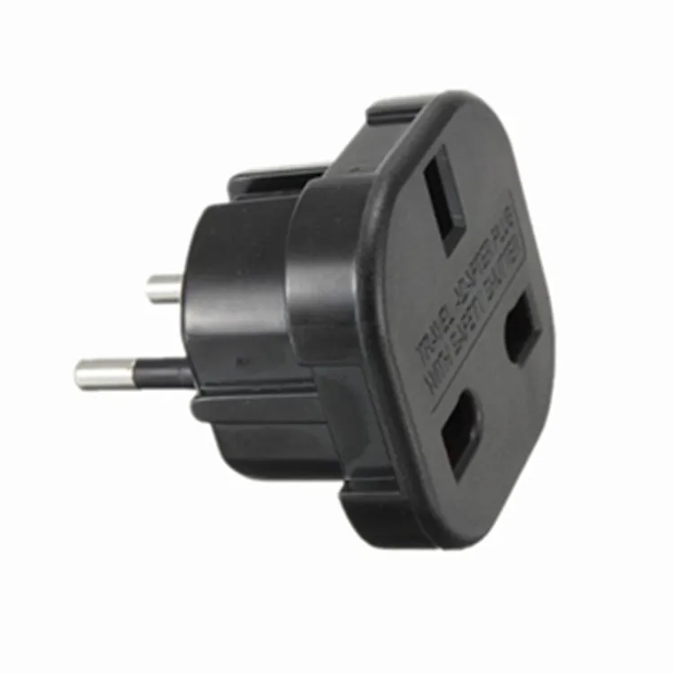 9625 Uk to euro plug adapter eu to uk /uk to schuko adapter plug factory supply
