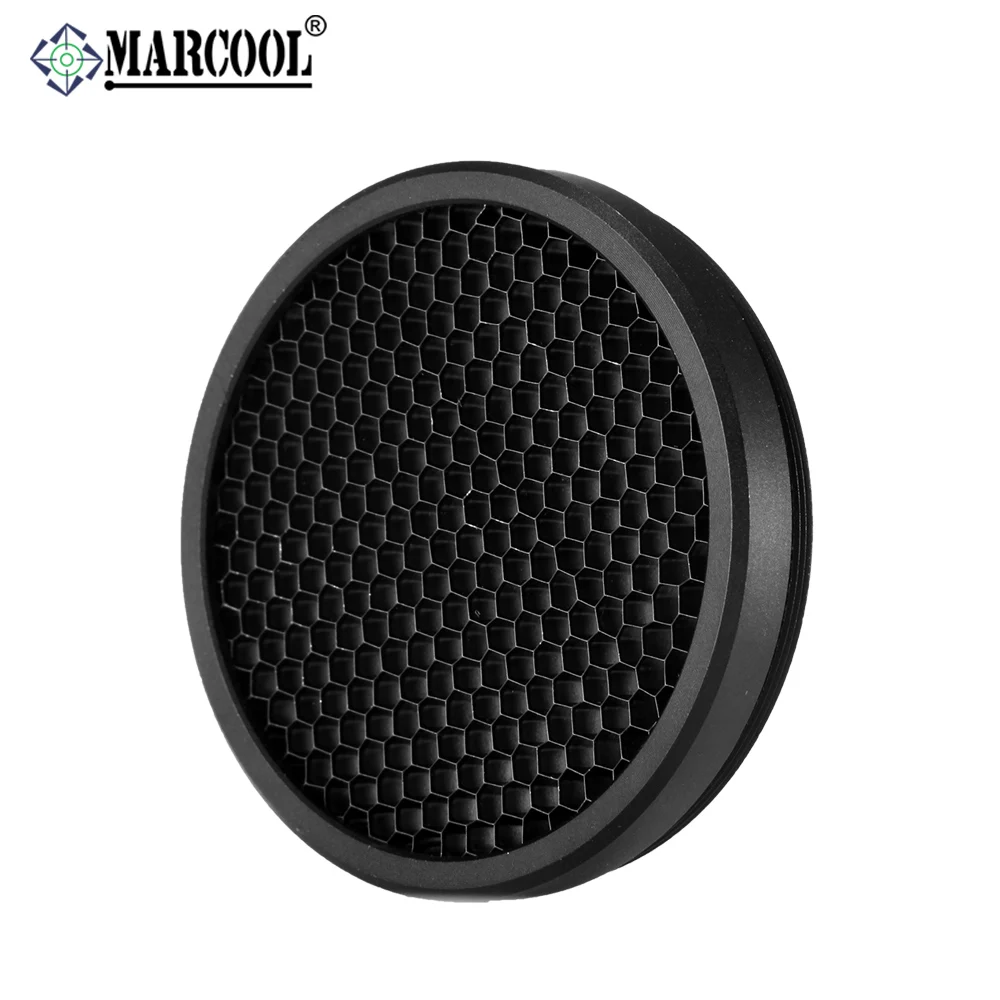 MARCOOL 44mm bee nest hunting equipment honeycomb scope lens cover protector killflash for 44mm objective lens scope