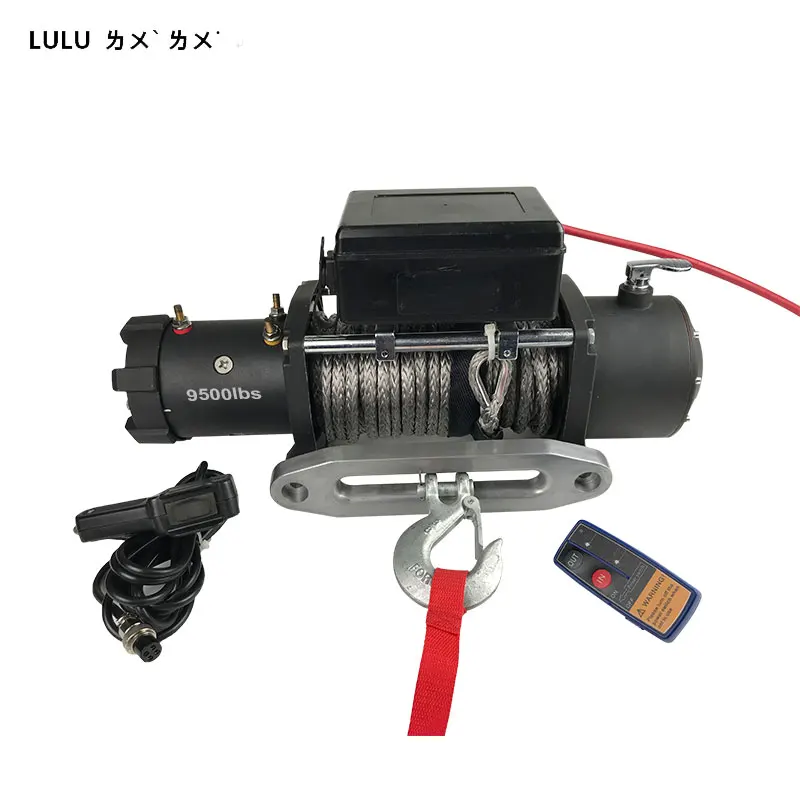 
LULU Brand 4x4 Car Accessories 9500lb 12v Wireless Electric Winch 