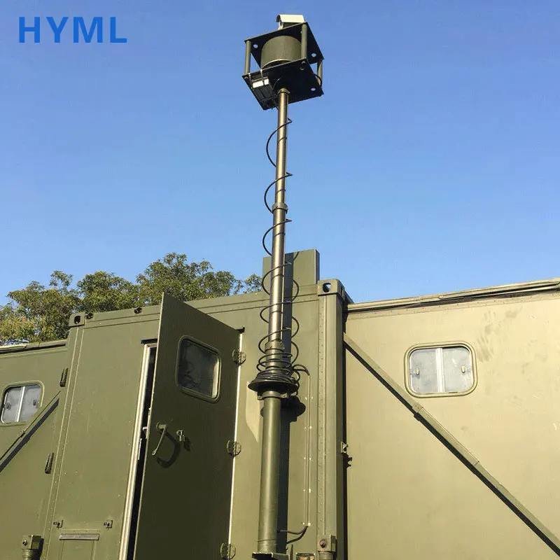 
Military communication telescopic mast 