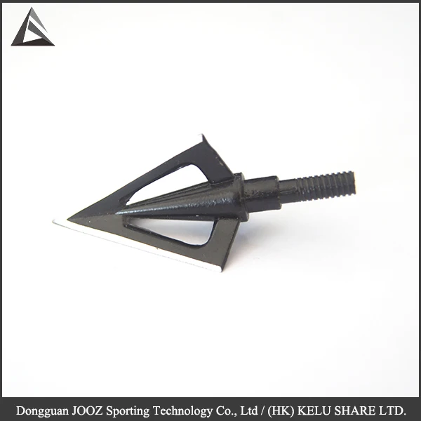 Three Blades Broadhead Archery Arrow Head for Compound Bow Recurve Crossbow Hunting or Practice