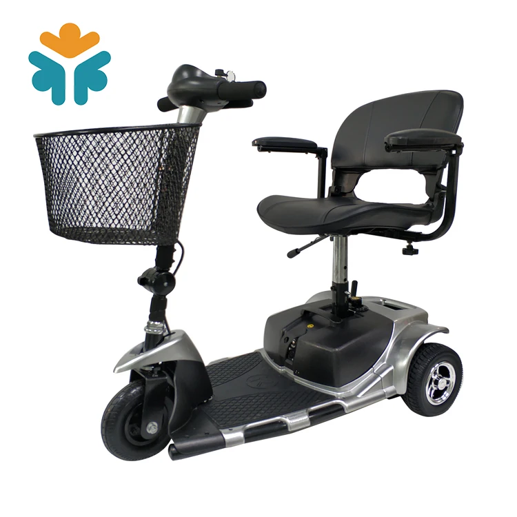 Wholesale Adult Handicap 3 Wheel Foldable Electric Mobility Scooter