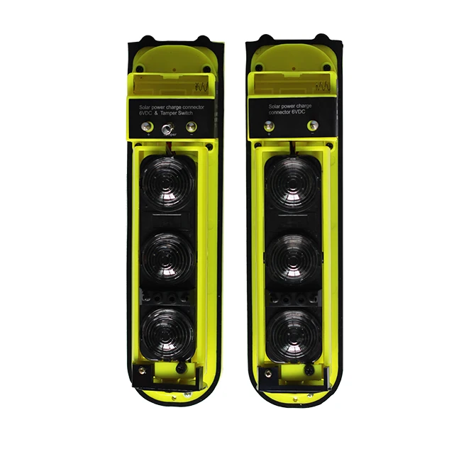 Factory supply Solar energy Wireless 2 Beams infrared detector 20/30/60/80/100 Meters Outdoor Alarm System