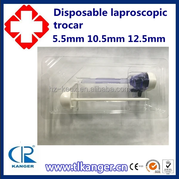 disposable surgical laparoscopic trocar needle