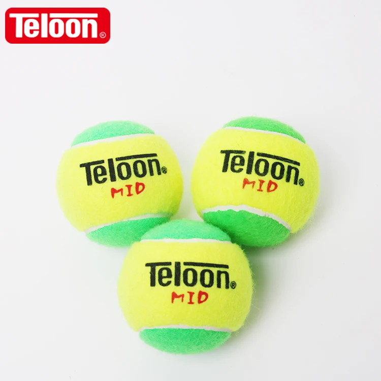 ITF Approved Brand Teloon OEM low Pressurized children/kids training tennis ball for Stage 1