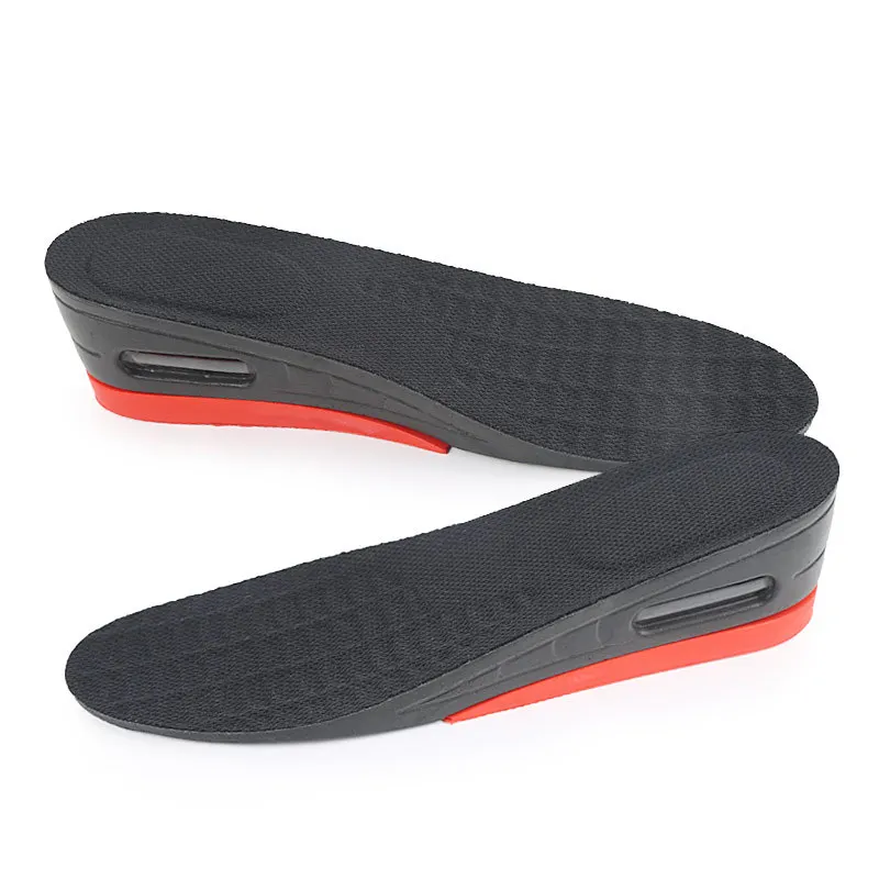 2 Layers Height Increase Insoles Elevator Shoe Lifts Inserts