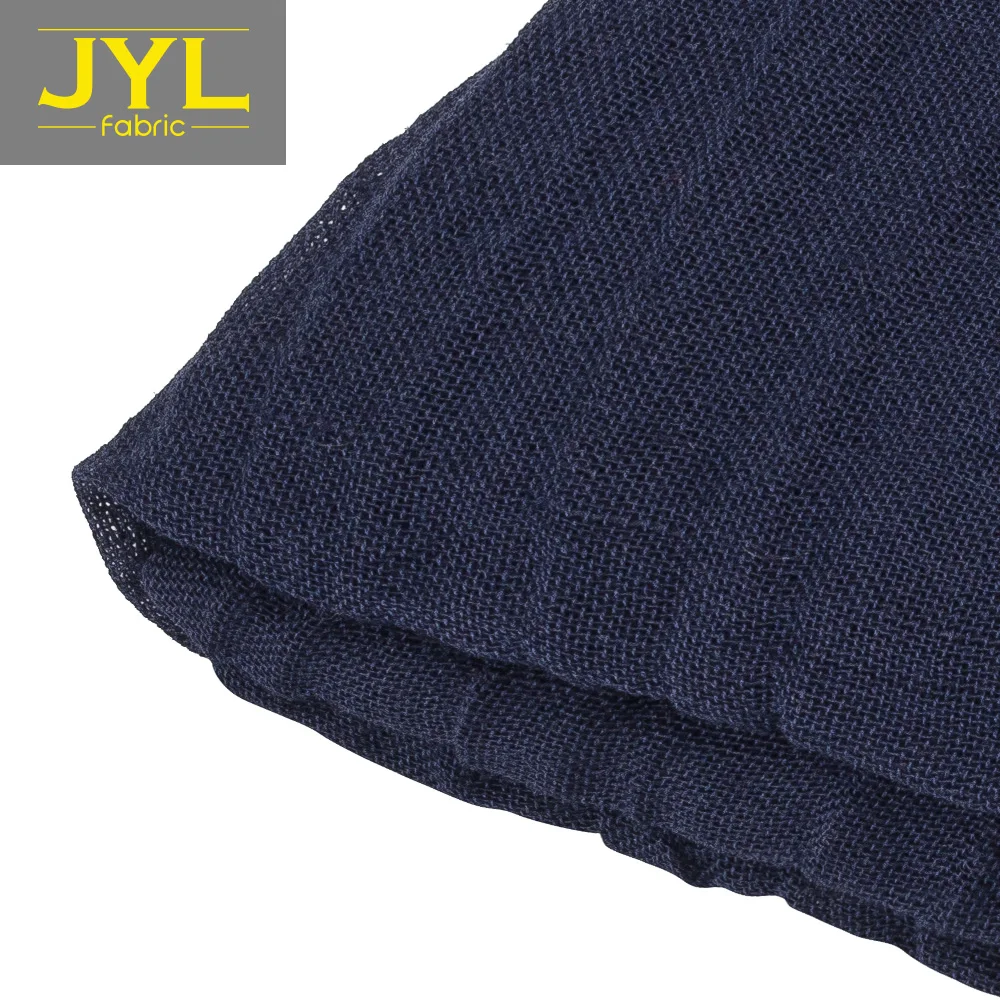 
JYL 25% cotton 75% linen fabric in stock for shirt 501# 