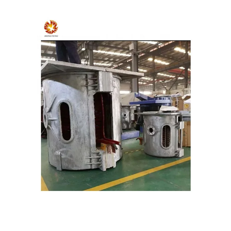 100KG small scrap cast iron melting furnace machine