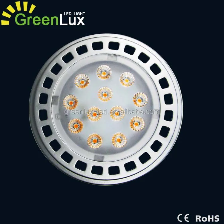 Controlled the white light 2700 k / 3000 k g53 ar111 light bulb