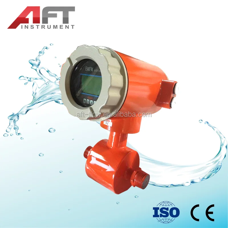 Electromagnetic flow meter calibration flow meter 1/4 inch